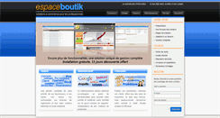 Desktop Screenshot of espace-boutik.com
